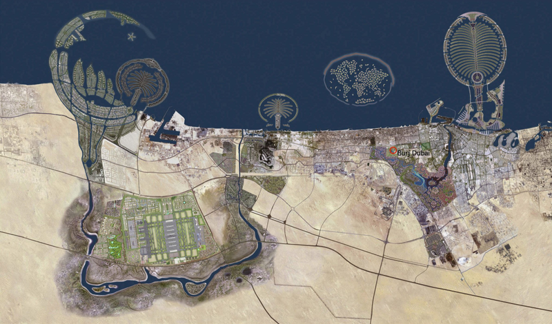 Illustration for article titled Real Sim City Comes to Life in the Desert
